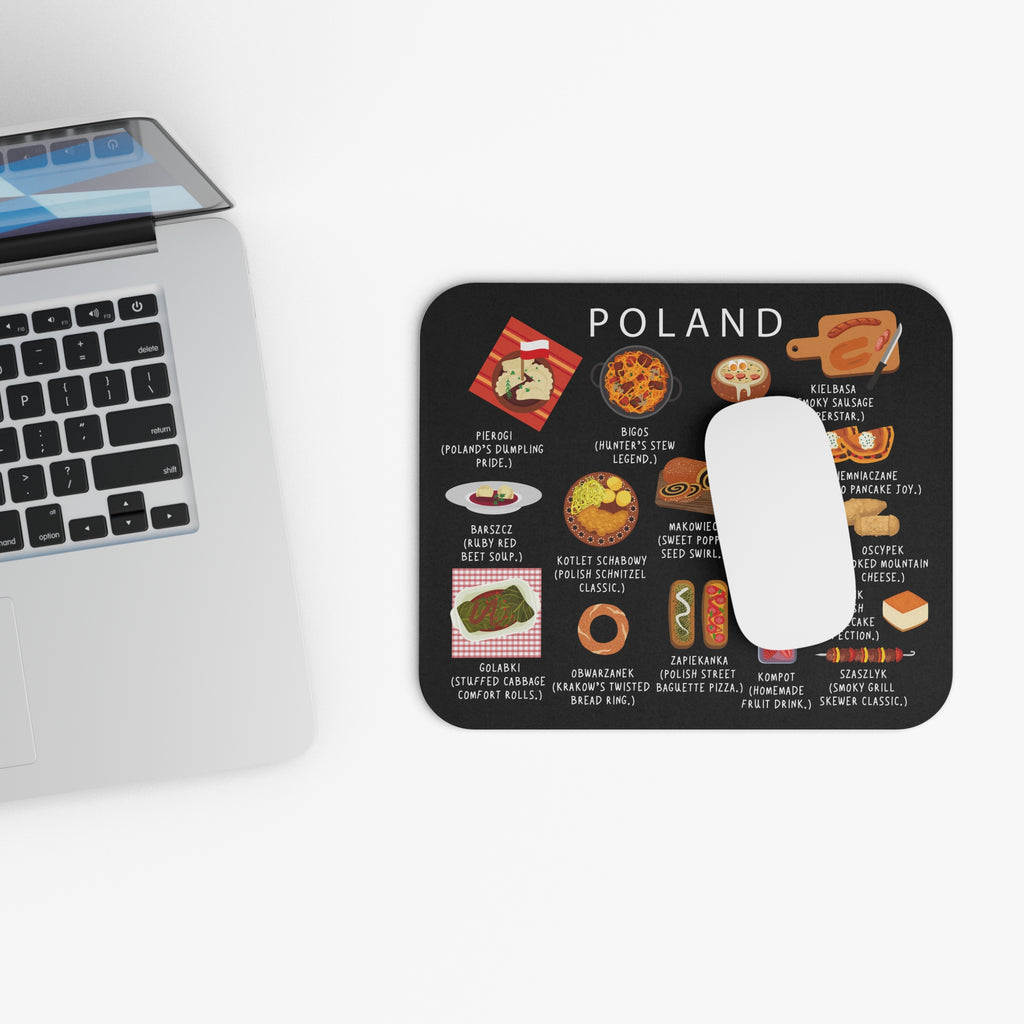 Mouse Pad Poland | Rubber | Smooth mouse sliding