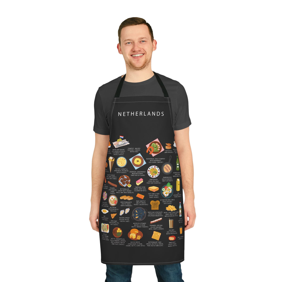 The Netherlands Food | Apron | Kitchen | Dutch | Cuisine | Chef