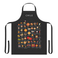 Chile Food Apron | Chilean Cuisine | Empanadas Pastel de Choclo Completo | South American Cooking Gift | Kitchen Apron for Foodies