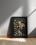 Thailand Kids Poster Black